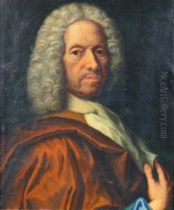 Portrattforestallande Riksradet Greve Henning Rudolf Horn Af Rantzien by Lukas Von Breda