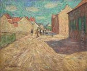 Dorfstrasse by Theo Von Brockhusen