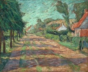 Dorfstrasse (langen) by Theo Von Brockhusen