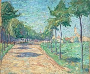 Ansicht Von Langen (brandenburg) by Theo Von Brockhusen