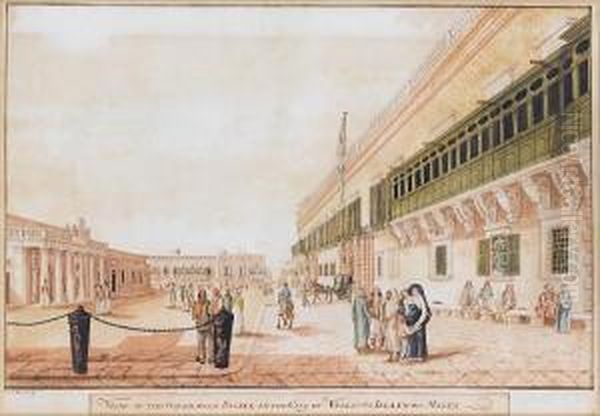 View Of The Governor's Palace In The City Of Valletta, Island Of Malta - view 1