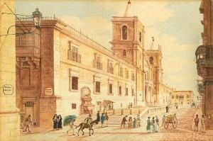 View Of St John's Church, Valletta, Malta