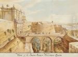 View Of The Ponta Reale, Valletta, Malta