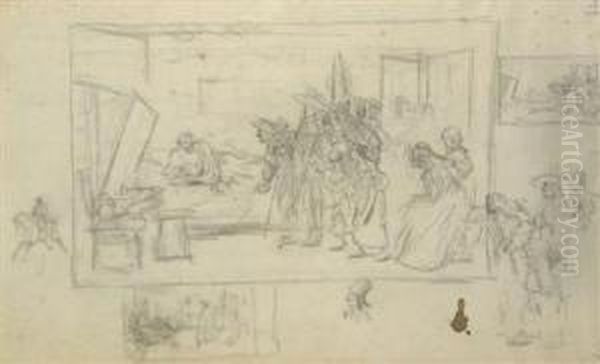A Study For A Historical Painting - view 1