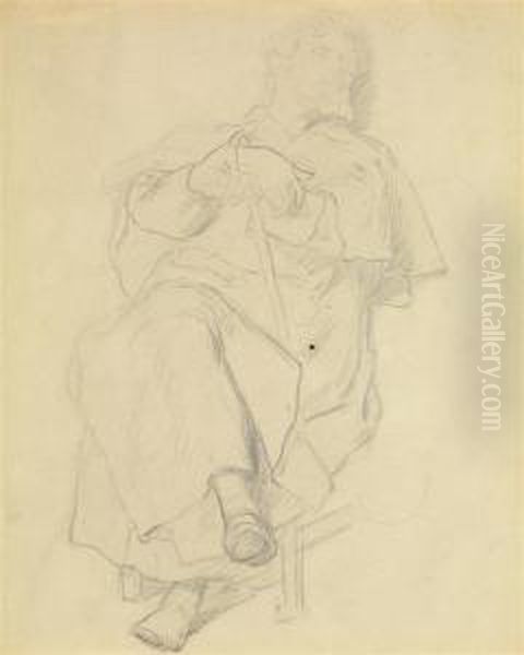 Homme Assis - view 1