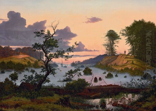 Sunrise Over A Northern Landscape - view 1
