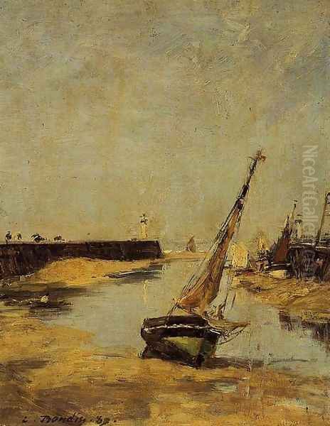 Trouville, the Jettys, Low Tide I - view 1