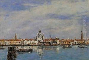 Venice, the Grand Canal by Eugene Boudin
