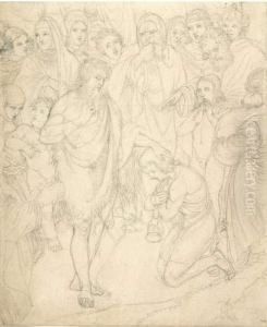 Johannes Der Taufer. by Peter von Cornelius