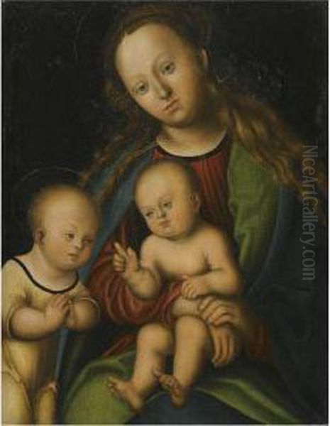 Virgin And Child With The Infant Saint John The Baptist - view 1