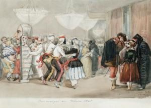 Bal Masque by Fritz Von Dardel