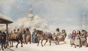 Sondag I Vestergothland by Fritz Von Dardel