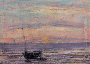 Fishing Boat by Eugene Boudin