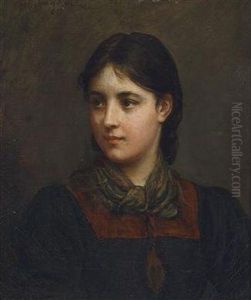 Country Girl by Franz Von Defregger