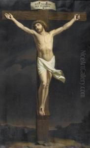 Christus Am Kreuz. by Melchior Paul Von Deschwanden