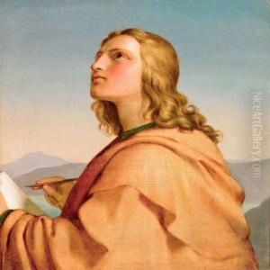 The Apostel John by Melchior Paul Von Deschwanden