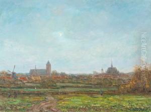 Hollandische Stadt by Leo Klein Von Diepold