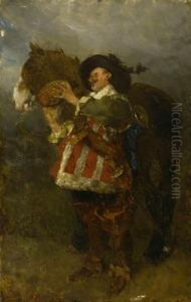 Landsknecht Mit Pferd - view 1