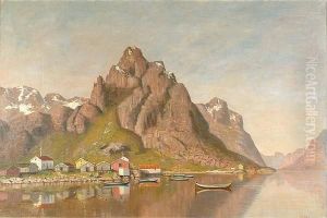 A Small Hamlet By A Fjord