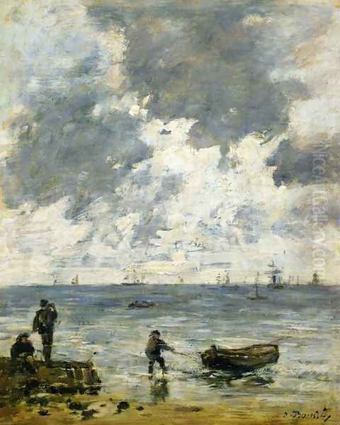 Le Havre, The Sea at Sunset - view 1