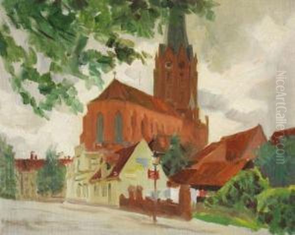 Die Petrikirche In Buxtehude - view 1