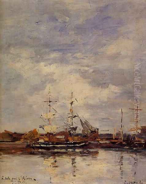 Deauville Harbor - view 1