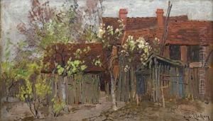 Garten Im Fruhling. by Elisabeth Von Eicken