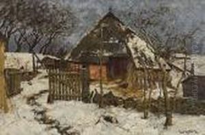 Das Dornenhaus In Winterlichem Tauschnee. by Elisabeth Von Eicken