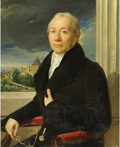 Gentiluomo Nel Paesaggio by Erasmus Von Engert