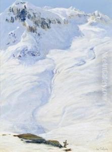 Hochaltar Im Kuhtal by Max Von Esterle