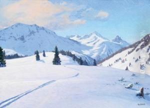 "bei St. Christoph Am Arlberg by Max Von Esterle