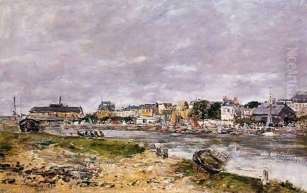 The Port of Trouville - view 1