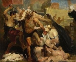 Der Bethlehemitische
Kindermord by Otto Von Faber Du Faur