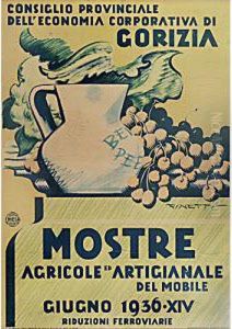 "mostre Agricole Ed Artigianali Del Mobile Gorizia" (1936) by Gino, Ritter Von Finetti