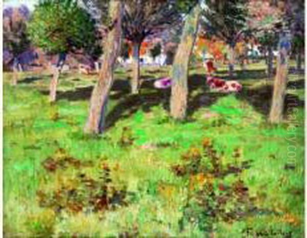 Vaches Au Pre - view 1
