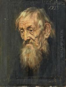 Bildnis Eines Altenmannes by Eduard Karl Franz von Gebhardt