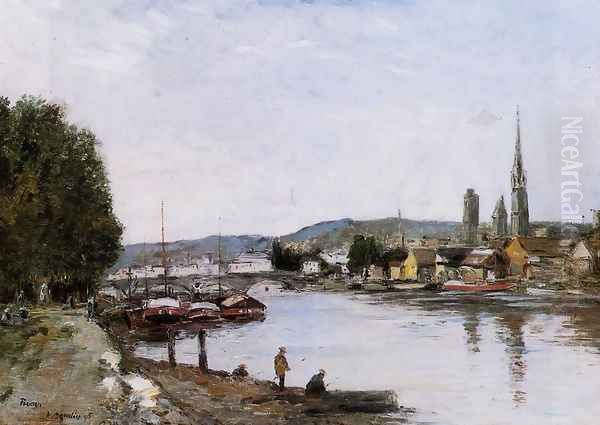 Rouen, View from the Queen's Way - view 1