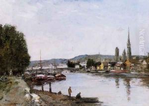 Rouen, View from the Queen's Way