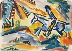 Don Quichote by Emil Von Gerliczy