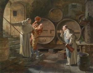 After A Heavy Session by Eduard Von Grutzner