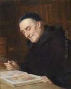 The Librarian by Eduard Von Grutzner