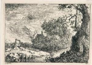 Angler Unter Einem Baum.