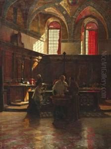 In Der Sacritei Der Marenskirche Venedig