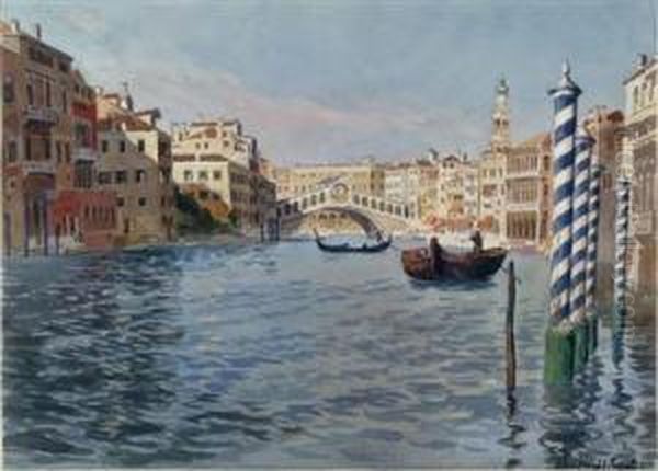 Canale Grande Mit Rialtobrucke - view 1
