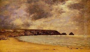Camaret, the Bay by Eugene Boudin