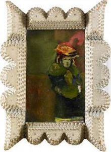 Girl With Red Hat by Adolph Von Harbou
