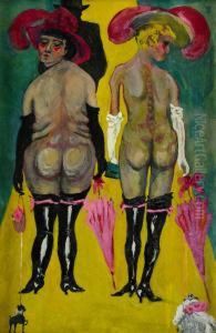 Composition With Two Women