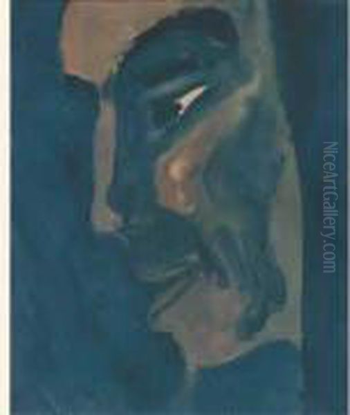 Peintre Dessinateur Allemand, Adolph Von Harbou S'inscrit Dans La Mouvance De L'expressionnisme, Gendre Du Cineaste Fritz Lang, Von Harbou A Puise Son Inspiration Dans Les Mouvements Esthetiques De Son Temps - view 1