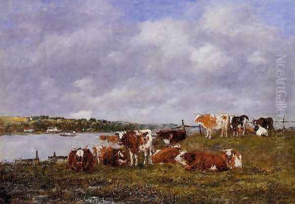 Pasturage, the Valley of the Touques - view 1