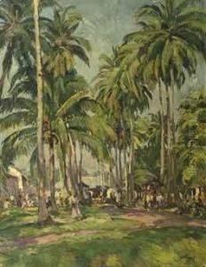 Kampong With Figures